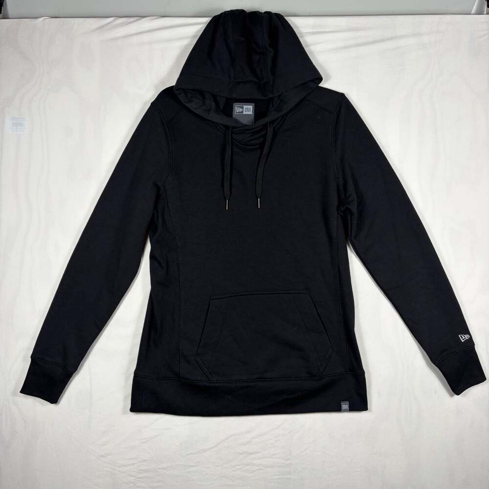 New Era Women's Black Pullover Hoodie Sweatshirt Size L/G